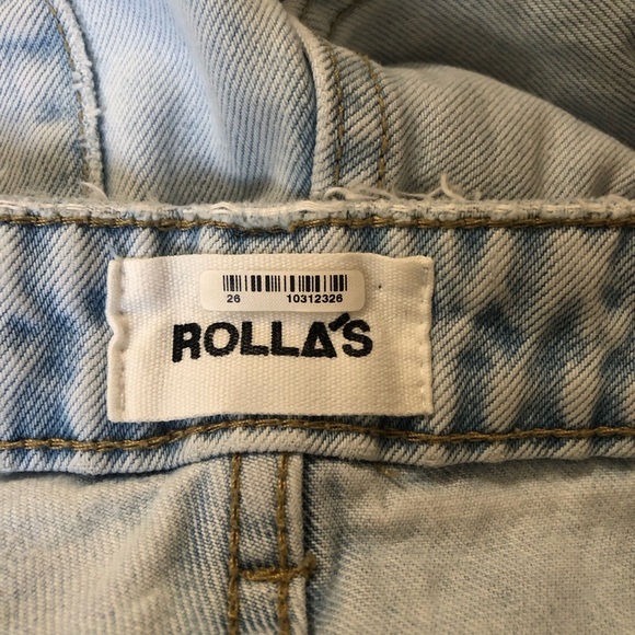 ROLLA'S High Rise Straight Jeans Size 26 - Picture 9 of 12